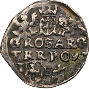 Zikmund III Vasa, Trojak Lublin 1597 - ROTH, Reysnerův monogram bez okraje