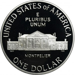 USA, 1 dolar San Francisco 1993 - James Madison