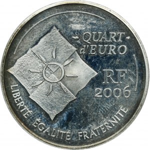 Francúzsko, 1/4 Euro 2006