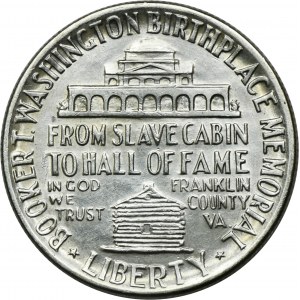 USA, 1/2 dolaru Philadelphia 1946 - Booker Taliferro Washington
