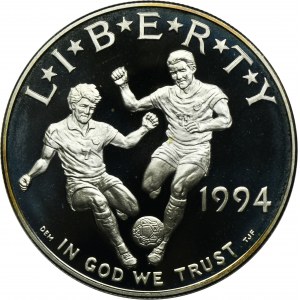 USA, 1 San Francisco dolár 1994 S - Majstrovstvá sveta vo futbale