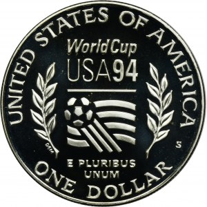 USA, 1 San Francisco dolár 1994 S - Majstrovstvá sveta vo futbale