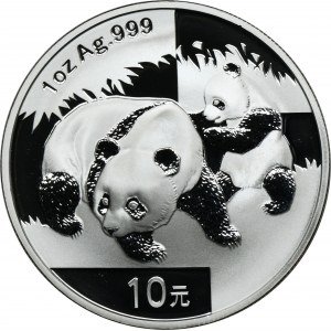 China, 10 Yuan 2008 - Panda