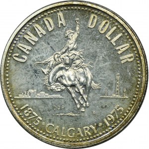 Kanada, Elizabeth II, 1 dolar Ottawa 1975 - Calgary