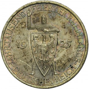 Germany, Weimar Republic, 5 Mark Berlin 1925 A