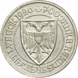 Germany, Weimar Republic, 3 Mark Berlin 1926 A