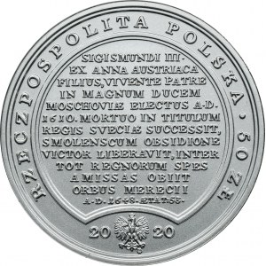 Poklady Stanislava Augusta, 50 zl. 2020 Vladislav IV Vasa