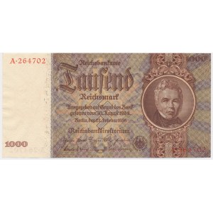 Německo, 1 000 říšských marek 1936