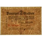 Danzig, 2 guldenů 1923 - říjen - AK - PMG 40