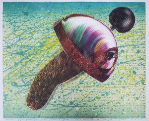 Zbigniew Gorlak, Rhombus - figura pneumatyczna łącząca farfocel z syfonem, 2000