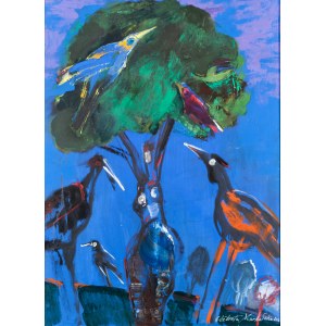 Murawska Elżbieta, Kompozycja z ptakami