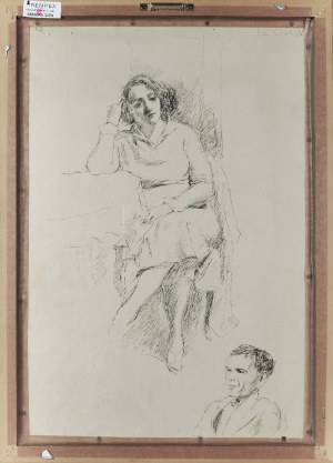 Leonard PĘKALSKI (1896-1944), Portret Wandy P., ok. 1935