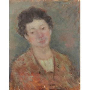 Malarz nieokreślony, Portret kobiety, 1 poł. XX w.