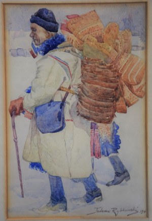 Tadeusz Rybkowski (1848-1926), „W drodze na targ”, 1921 r.