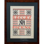 Projekt okładki „Rzeczy Piękne”, 1926 r. Wojciech Jastrzębowski ?