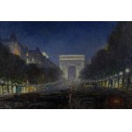 Fred Money (1882-1956), „Paryż nocą”, lata 40/50-te.