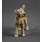 Figurka “Pies – Terier”, brąz wiedeński, pocz. XX w.