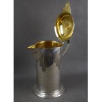 Duży dzban na wodę, srebrzony, złocony, ok. 1830 r.
