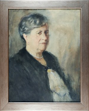 Julian FAŁAT (1853-1929), Portret damy