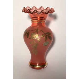 Bohemia glass ,wazon