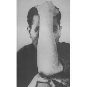 Zdzisław Beksiński Autoportret [ca] 1958 [pieczęć autorska / ZAiKS]