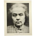 Zdzisław Beksiński Bez tytułu [portret matki: Stanisławy Beksińskiej] [ca] 1957 [pieczęć autorska / ZAiKS]