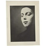 Zdzisław Beksiński Bez tytułu [portret kobieta w czerni] 1957 [pieczęć autorska / ZAiKS]