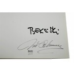Zdzisław Beksiński album malarstwa z autografem: Zdzisław Beksiński wstęp Tomasz Gryglewicz, wprowadz. Wiesław Banach, Olszanica 1999