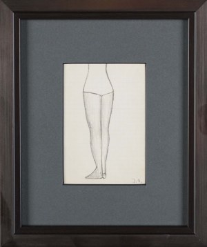 Jerzy Nowosielski (1923-2011), Studium kobiecych nóg