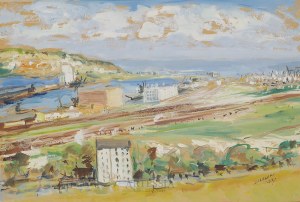 Stanisław Zalewski (1896-1958), Port w Gdyni, 1937