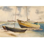 Maria Rogowska (1907-1977), Kuter w Jastarni, lata 50-te XX w.