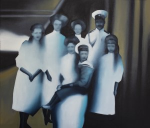 Patrycja PIĘTKA, Epitaph of absence, (Tsar Nicholas II Romanov with Family), 2021