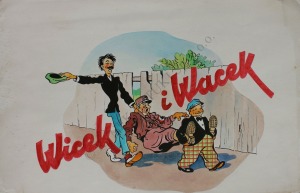 Władysław Drozdowski (1895-1951), Projekt okładki do komiksu „Wicek i Wacek”