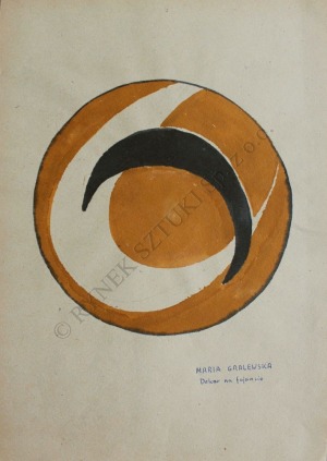 Maria Helena Gralewska (1910-1972), Dekor na fajansie