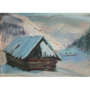 Max Haneman (1882-1944), Szałas zimą
