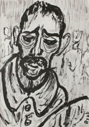 Władysław Rząb (1910-1992), Portret mężczyzny