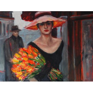 Anna Zawadzka- Dziuda, Blumen von einem Bewunderer, 2021