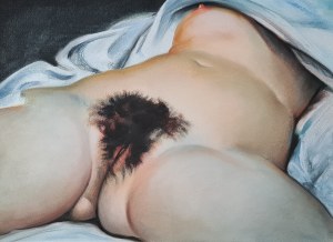 Robert Chełchowski, Pochodzenie Świata-wg. Gustave'a Courbeta ,2021