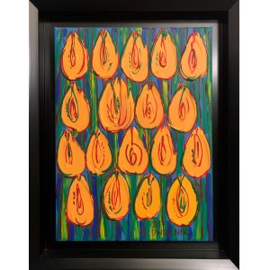 Edward Dwurnik, Żółte tulipany XXIII-1253-6982, 2017