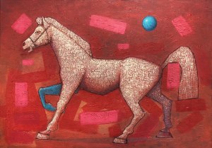 Grzegorz Klimek, Biały koń, 2021