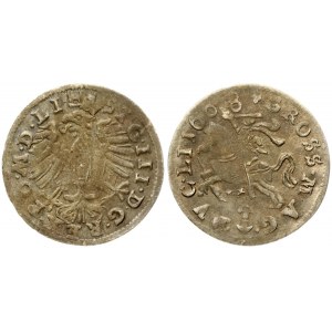 Lithuania 1 Grosz 1608 Vilnius. Sigismund III Vasa (1587-1632). Obverse: Crowned bust of Sigismund III right. Reverse...