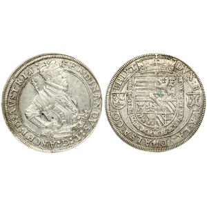 Austria 1 Thaler (1564-1595) Ensisheim.  Ferdinand II (1564-1595). Obverse Lettering: FERDINANDVS D G ARCHID AVSTRIAE...