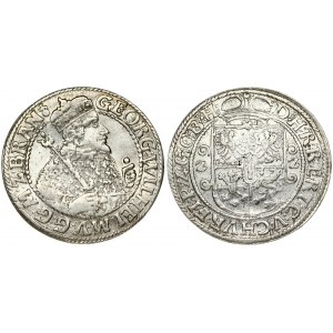 Germany Prussia 1 Ort 1622 Konigsberg. George Wilhem Elector of Brandenburg(1619-1640). Obverse...