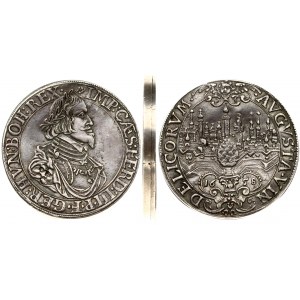 Germany Augsburg Silver Medal Shreib Thaler 1658 (Shreib thaler -1658). AUGSBURG Thaler 1658 Obverse...