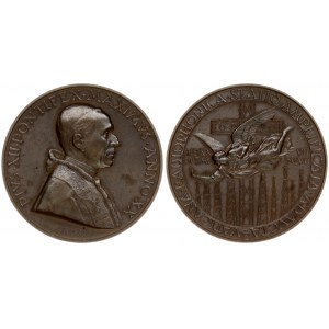 Italy Vatican Medal 1957. Anno XX /1957. Pius XII (1939-1958). (Anno XX) from Mistruzzi. Obverse...