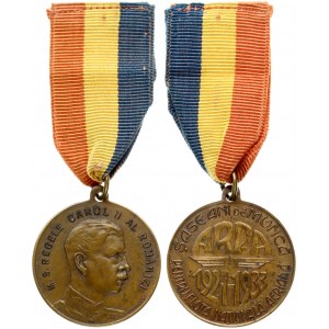 Romania Medal (1927-1933) of the Romanian Association for the Promotion of Aviation...