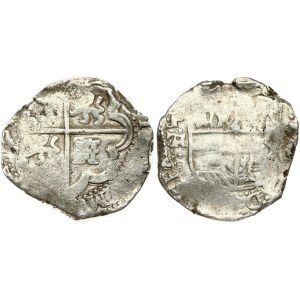 Spanish Colony Bolivia 8 Reales (1598-1621) PT Potosi. Philip III(1598-1621).  Obverse...