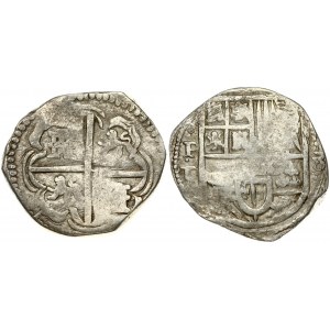 Spanish Colony Bolivia 8 Reales (1621-49) Potosi. Philip IV (1621-1665) Obverse: Legend and date around crowned arms...