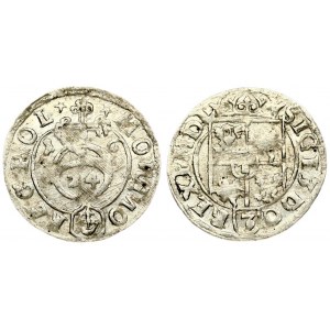 Poland 1/24 Thaler 1616 Bydgoszcz. Sigismund III Vasa (1587-1632). Obverse: Crowned shield. Reverse...