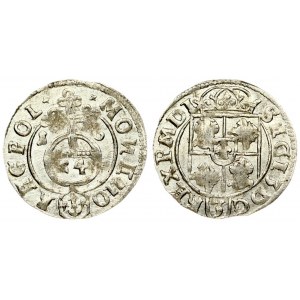 Poland 1/24 Thaler 1616 Bydgoszcz. Sigismund III Vasa (1587-1632). Obverse: Crowned shield. Reverse...